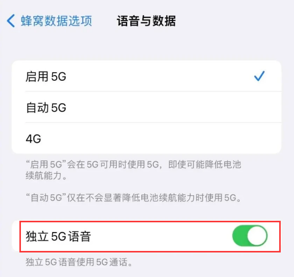 夏津苹果14维修分享iPhone 14 Pro如何开启VoNR 