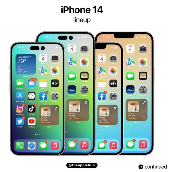 夏津苹果14维修分享iPhone 14全家福 