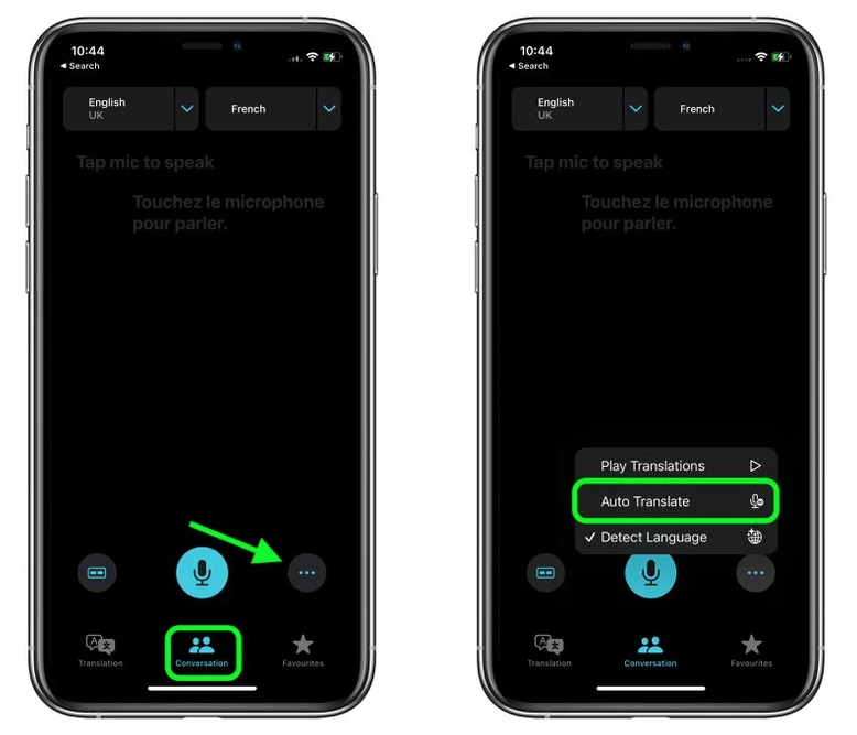 夏津苹果手机维修分享iOS 15 “翻译” App 新改进 