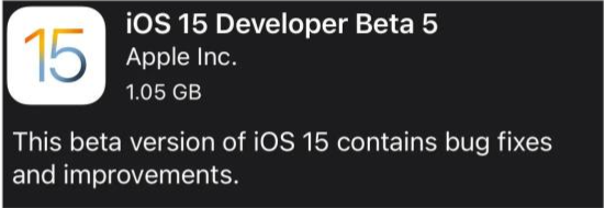 夏津苹果手机维修分享如何升级到iOS15.0 beta5 