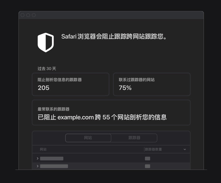 夏津苹果手机维修分享如何在 Safari 浏览器中查看和打开隐私报告 